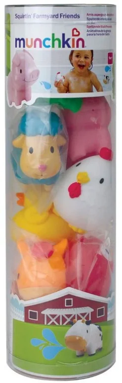 Munchkin Farmyard Friends 8 Stuks Badspeelgoed 011966 -LiefjesHoek Verkoop 011966 Squirtin Farmyard Friends alt3