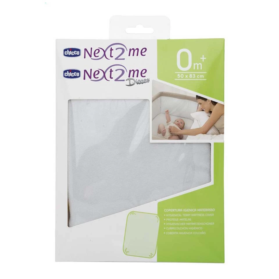 Chicco Next2Me 84 X 50 Cm Molton Matrasbeschermer 10956.33 3 Chicco Next2Me 84 X 50 Cm Molton Matrasbeschermer 10956.33 - Afbeelding 3
