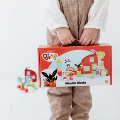 Bambolino Toys Bing 22 Stuks Houten Blokken 19093 -LiefjesHoek Verkoop 19093 1 bng bt building blocks ambiance 05 5 1