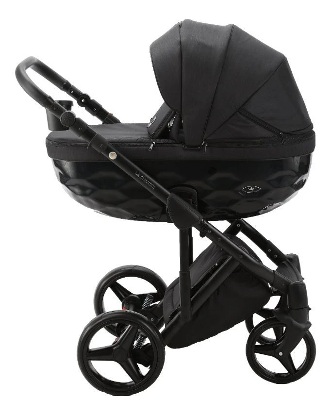 Adamex Chantal Black 2-in-1 Kinderwagen C213 2 Adamex Chantal Black 2-in-1 Kinderwagen C213 - Afbeelding 2