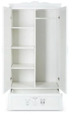 2-Deurs Kast Uil Wit 8 2-Deurs Kast Uil Wit -LiefjesHoek Verkoop 2 Deurs Kast Uil Wit 2 4