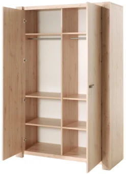 Meegroei Babykamer Amalia Naturel: Meegroei Ledikant, Commode En 2-Deurskast -LiefjesHoek Verkoop 2 deurskast amalia naturel 1