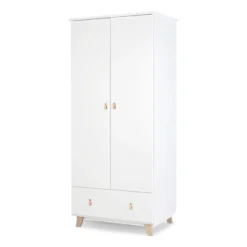 Babykamer Romy: Ledikant, Commode & 2-Deurskast -LiefjesHoek Verkoop 2 deurskast romy 2