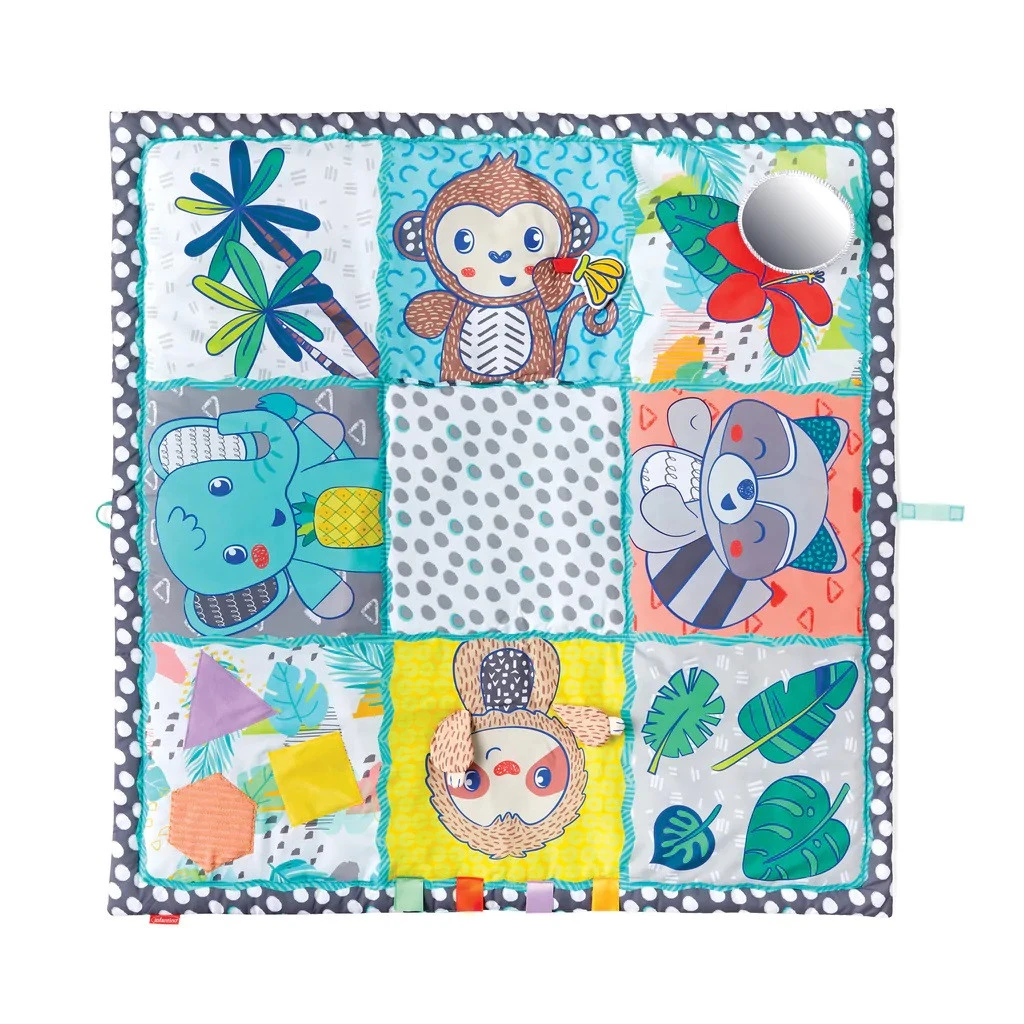 Infantino Jumbo Sensory Discovery Speelkleed BK-313037 1 Infantino Jumbo Sensory Discovery Speelkleed BK-313037