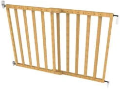 Noma Zwart Houten Uitschuifbaar Traphek/Veiligheidshek 93743 -LiefjesHoek Verkoop 25857 woodengatenoma 4 1