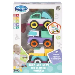 Playgro Build And Drive Mix N Match 3 Stuks Voertuigen P4088176 -LiefjesHoek Verkoop 4088176 build and drive mix n match vehicles p1