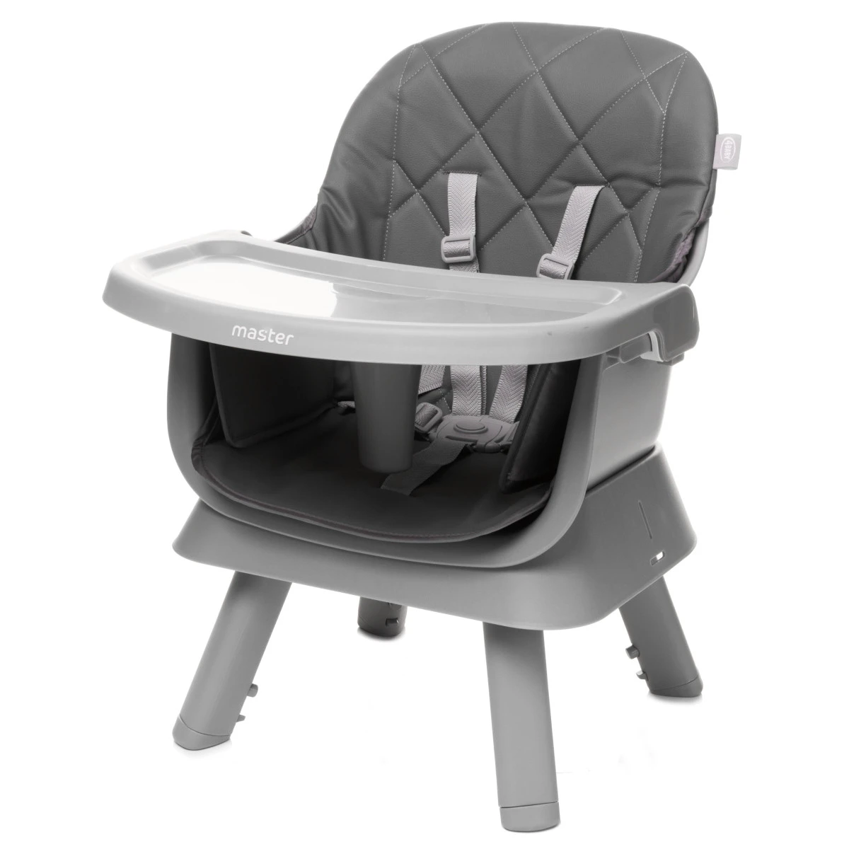 4Baby Master XXIII Grey 6-in-1 Kinderstoel 4 4Baby Master XXIII Grey 6-in-1 Kinderstoel - Afbeelding 4