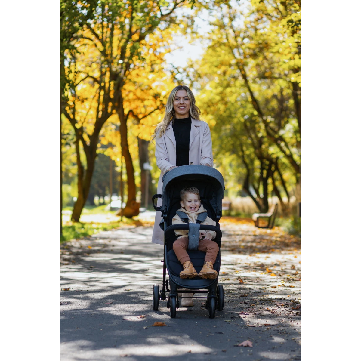 4Baby Rapid XXIII Grey Melange Wandelwagen 13 4Baby Rapid XXIII Grey Melange Wandelwagen - Afbeelding 13