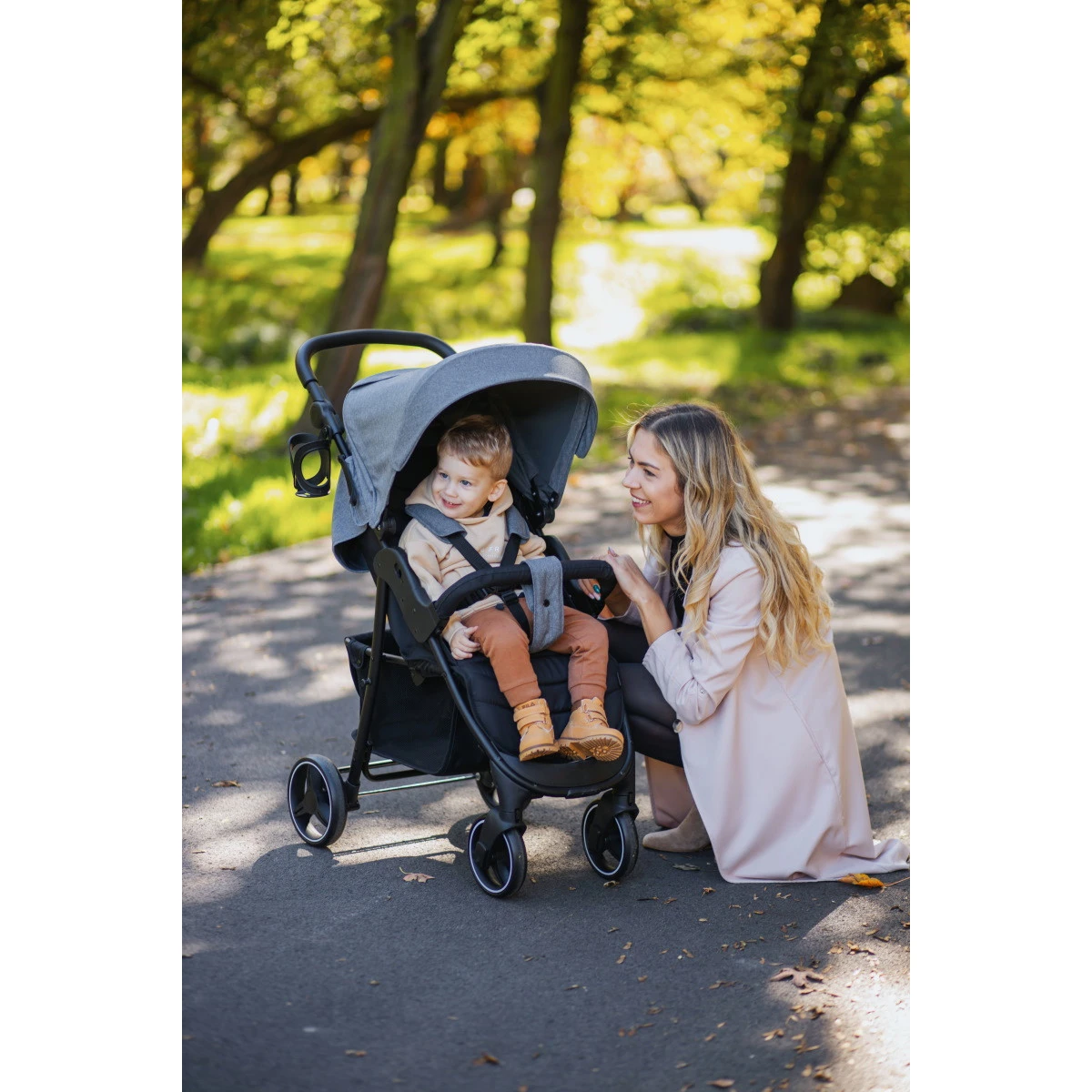 4Baby Rapid XXIII Grey Melange Wandelwagen 14 4Baby Rapid XXIII Grey Melange Wandelwagen - Afbeelding 14