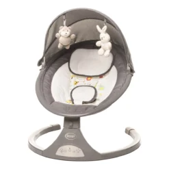 4Baby Rock 'n Relax XXIII Grey Swing Babyschommel