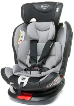 4Baby Roto-Fix Light Grey 360º 0-36 Kg Isofix Autostoel -LiefjesHoek Verkoop 4baby roto fix 360 0 36 kg isofix autostoel 7 3