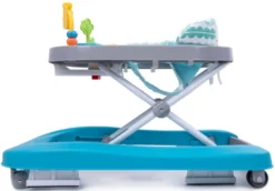 4Baby Walk 'n Push Turquoise Loopstoel 7046 -LiefjesHoek Verkoop 4baby walk n push turquoise loopstoel 7046 2