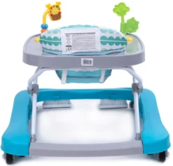 4Baby Walk 'n Push Turquoise Loopstoel 7046 -LiefjesHoek Verkoop 4baby walk n push turquoise loopstoel 7046 4