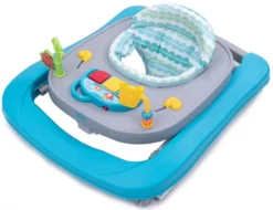 4Baby Walk 'n Push Turquoise Loopstoel 7046 -LiefjesHoek Verkoop 4baby walk n push turquoise loopstoel 7046 6