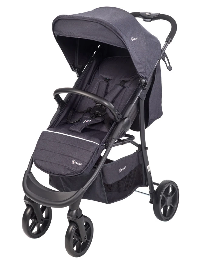 Babygo Style Black 3-in-1 Kinderwagen Incl. Autostoel 6323 2 Babygo Style Black 3-in-1 Kinderwagen Incl. Autostoel 6323 - Afbeelding 2
