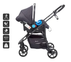 Babygo Style Black 3-in-1 Kinderwagen Incl. Autostoel 6323 19 Babygo Style Black 3-in-1 Kinderwagen Incl. Autostoel 6323 -LiefjesHoek Verkoop 6323 style3in1 black 8 babygo 1