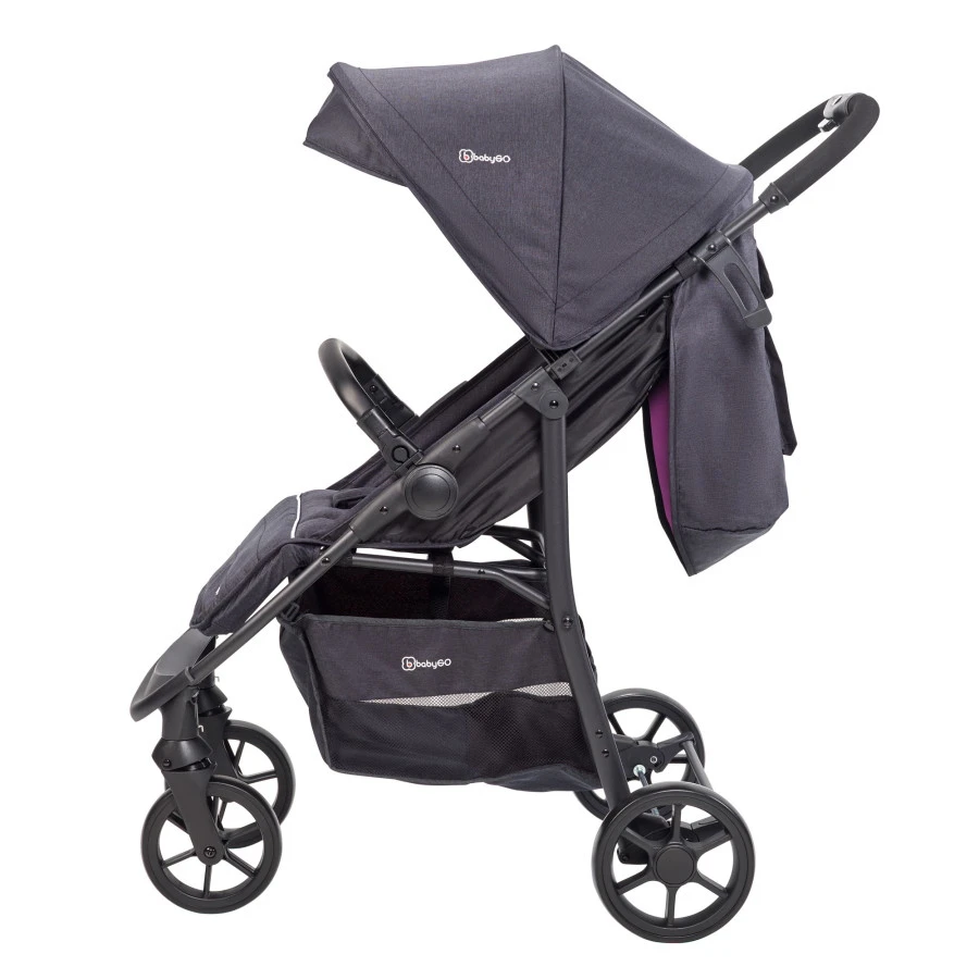 Babygo Style Rosa 3-in-1 Kinderwagen Incl. Autostoel 6324 5 Babygo Style Rosa 3-in-1 Kinderwagen Incl. Autostoel 6324 - Afbeelding 5