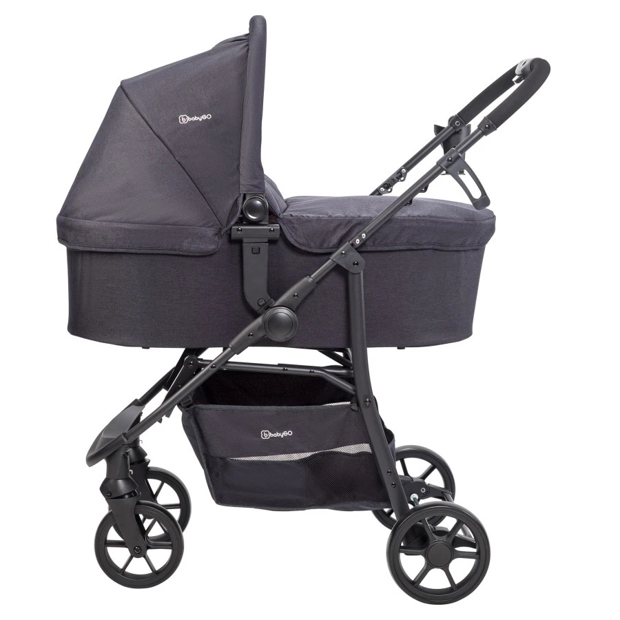 Babygo Style Rosa 3-in-1 Kinderwagen Incl. Autostoel 6324 4 Babygo Style Rosa 3-in-1 Kinderwagen Incl. Autostoel 6324 - Afbeelding 4
