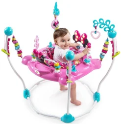 Bright Starts Disney Minnie Mouse Activity Jumper K10299 -LiefjesHoek Verkoop 81j456arq3l. sl1500