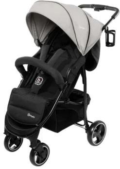 Babygo Basket Grey Melange Wandelwagen Incl. Autostoel 64012 -LiefjesHoek Verkoop Babygo Basket Grey Melange Wandelwagen 6402 1