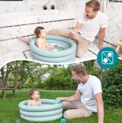 Babymoov Evolutive Aqua Dots Opblaasbaar Baby Badje A019410 -LiefjesHoek Verkoop Babymoov bad 6 shop