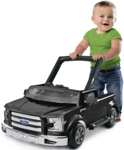 Bright Starts Ford F-150 Agate Zwart 3-in-1 Loopstoel En Loopwagen K12861 -LiefjesHoek Verkoop Bright Starts Ford 3