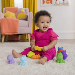 Bright Starts Tropic Animals 9 Stuks Speelgoed Dieren K12615 -LiefjesHoek Verkoop Bright Starts Tropic Animals 9 Stuks Speelgoed Dieren K12615 3