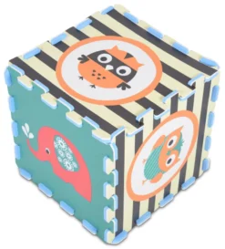 Cangaroo Olifant & Uil 9 Stuks Schuimrubberen Puzzelmat 3064 -LiefjesHoek Verkoop Cangaroo Olifant Uil 9 Stuks Schuimrubberen Puzzelmat 3064 3