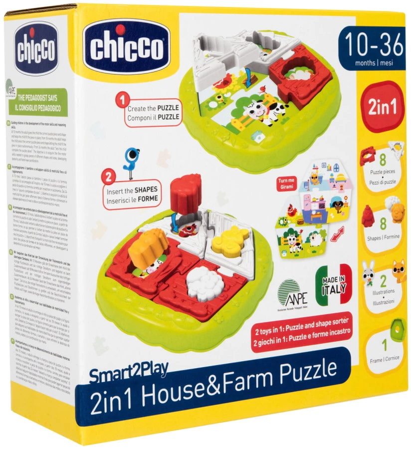 Chicco 2-in-1 Huispuzzel 00011085000000 8 Chicco 2-in-1 Huispuzzel 00011085000000 - Afbeelding 8