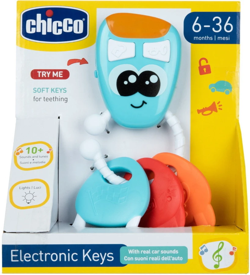 Chicco Mijn Eerste Elektronische Sleutels 00011163000000 4 Chicco Mijn Eerste Elektronische Sleutels 00011163000000 - Afbeelding 4