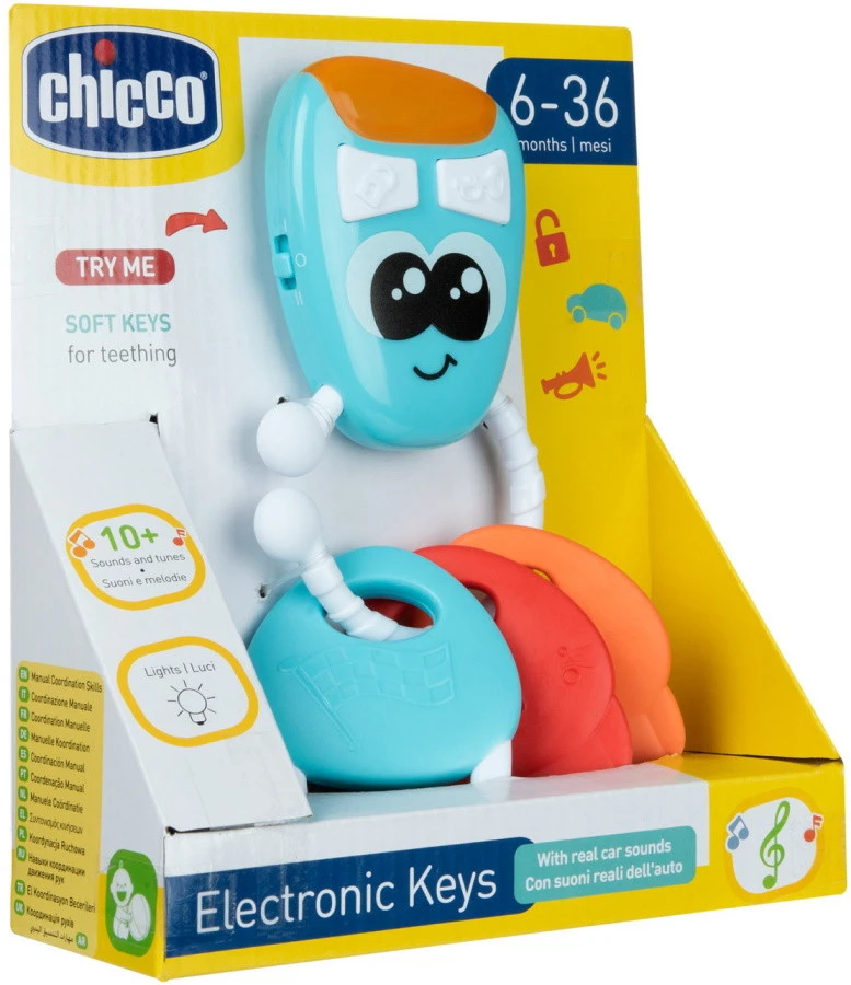 Chicco Mijn Eerste Elektronische Sleutels 00011163000000 3 Chicco Mijn Eerste Elektronische Sleutels 00011163000000 - Afbeelding 3
