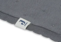 Jollein Pointelle Storm Grey 100 X 150 Cm Ledikantdeken 516-522-66064 -LiefjesHoek Verkoop Deken Ledikant 100x150cm Pointelle Storm Grey 4