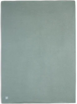 Jollein Basic Knit Forest Green / Fleece 100 X 150 Cm Ledikantdeken 517-522-65219 -LiefjesHoek Verkoop Jollein Basic Knit Forest Green Fleece 100 x 150 cm Ledikantdeken 517 522 65219 2