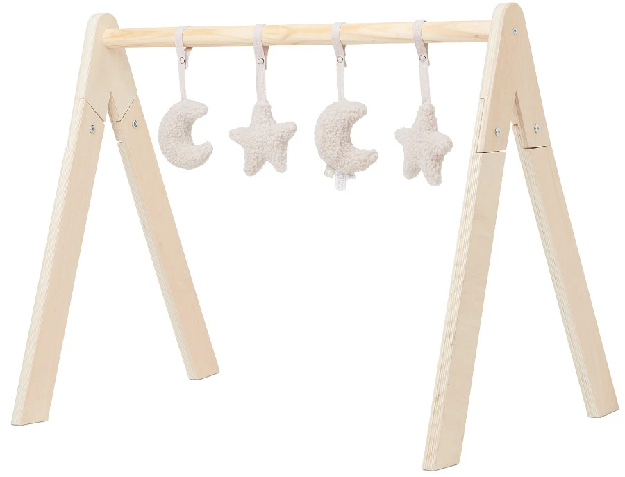 Jollein Moon Nougat Speeltjes Voor Babygym 108-001-66046 1 Jollein Moon Nougat Speeltjes Voor Babygym 108-001-66046