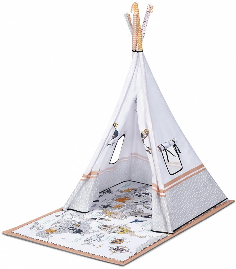Kinderkraft Tippy World Educatief Speelkleed KPTIPP00MUL0000 1 Kinderkraft Tippy World Educatief Speelkleed KPTIPP00MUL0000