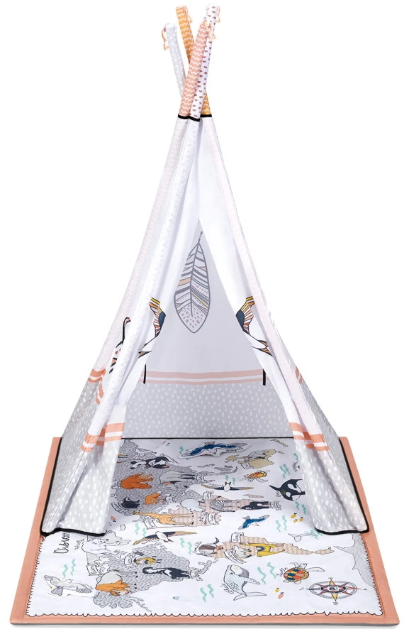 Kinderkraft Tippy World Educatief Speelkleed KPTIPP00MUL0000 2 Kinderkraft Tippy World Educatief Speelkleed KPTIPP00MUL0000 - Afbeelding 2