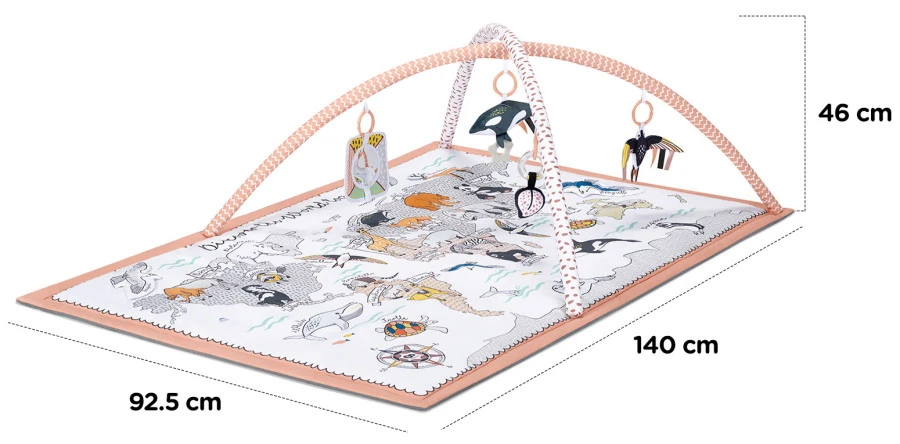 Kinderkraft Tippy World Educatief Speelkleed KPTIPP00MUL0000 6 Kinderkraft Tippy World Educatief Speelkleed KPTIPP00MUL0000 - Afbeelding 6