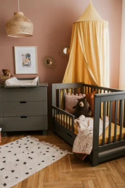 Ledikant Lieke Grijs 60 X 120 Cm -LiefjesHoek Verkoop Ledikant Lieke Grijs 60 x 120 cm 11