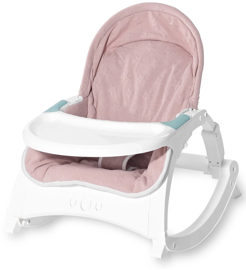 Lorelli Alex Cameo Rose Stars Baby Rocker Wipstoel 1011012-2148 1 Lorelli Alex Cameo Rose Stars Baby Rocker Wipstoel 1011012-2148