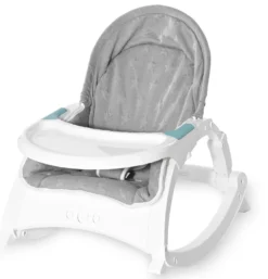 Lorelli Alex Cool Grey Stars Baby Rocker Wipstoel 1011012-2147