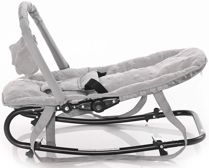 Lorelli Eliza Luxe Cameo Rose Stars Baby Rocker Wipstoel 1011016-2148 4 Lorelli Eliza Luxe Cameo Rose Stars Baby Rocker Wipstoel 1011016-2148 - Afbeelding 4