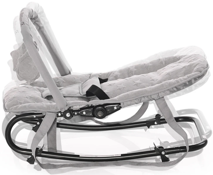 Lorelli Eliza Luxe Cameo Rose Stars Baby Rocker Wipstoel 1011016-2148 3 Lorelli Eliza Luxe Cameo Rose Stars Baby Rocker Wipstoel 1011016-2148 - Afbeelding 3