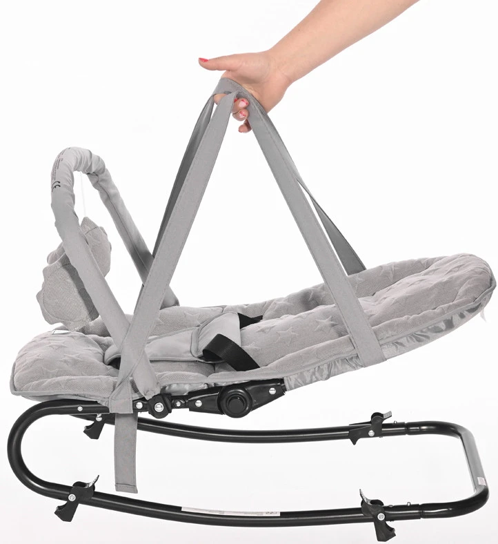 Lorelli Eliza Luxe Cameo Rose Stars Baby Rocker Wipstoel 1011016-2148 7 Lorelli Eliza Luxe Cameo Rose Stars Baby Rocker Wipstoel 1011016-2148 - Afbeelding 7