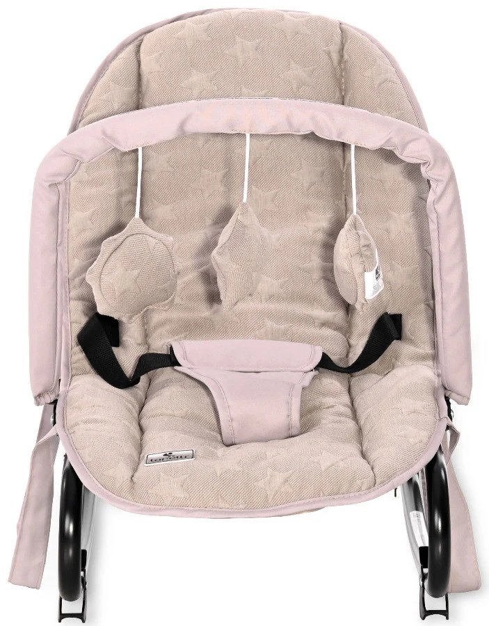 Lorelli Eliza Luxe Strings Stars Baby Rocker Wipstoel 1011016-2150 2 Lorelli Eliza Luxe Strings Stars Baby Rocker Wipstoel 1011016-2150 - Afbeelding 2