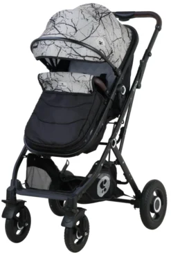 Lorelli Sena Grey Marble 3-in-1 Combi Kinderwagen Incl. Autostoel 1002161-2113 -LiefjesHoek Verkoop Lorelli Sena Grey Marble 3 in 1 Combi Kinderwagen incl. Autostoel 1002161 2113 4