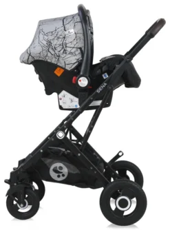 Lorelli Sena Grey Marble 3-in-1 Combi Kinderwagen Incl. Autostoel 1002161-2113 -LiefjesHoek Verkoop Lorelli Sena Grey Marble 3 in 1 Combi Kinderwagen incl. Autostoel 1002161 2113 8