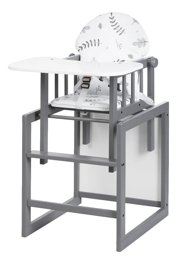 MamaLoes Grijs Lily Kinderstoel 1 MamaLoes Grijs Lily Kinderstoel