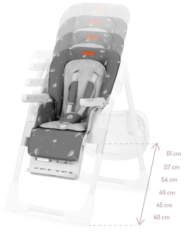 Momi Yumtis Dark Grey Kinderstoel KRKA00001 4 Momi Yumtis Dark Grey Kinderstoel KRKA00001 - Afbeelding 4