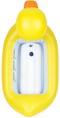 Munchkin White Hot Eend Opblaasbaar Veiligheidsbadje 011054 -LiefjesHoek Verkoop Munchkin White Hot Eend Opblaasbaar Veiligheidsbadje Bovenaanzicht 4