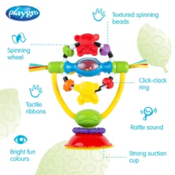Playgro High Chair Spinning Toy P0182212 -LiefjesHoek Verkoop Playgro High Chair Spinning Toy P0182212 5
